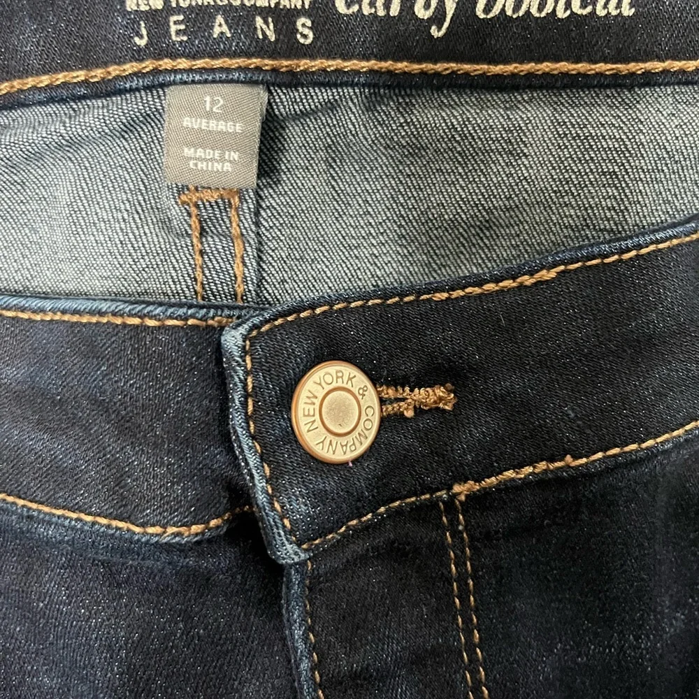 New York & Company Deep Blue Denim - Picture 3 of 3
